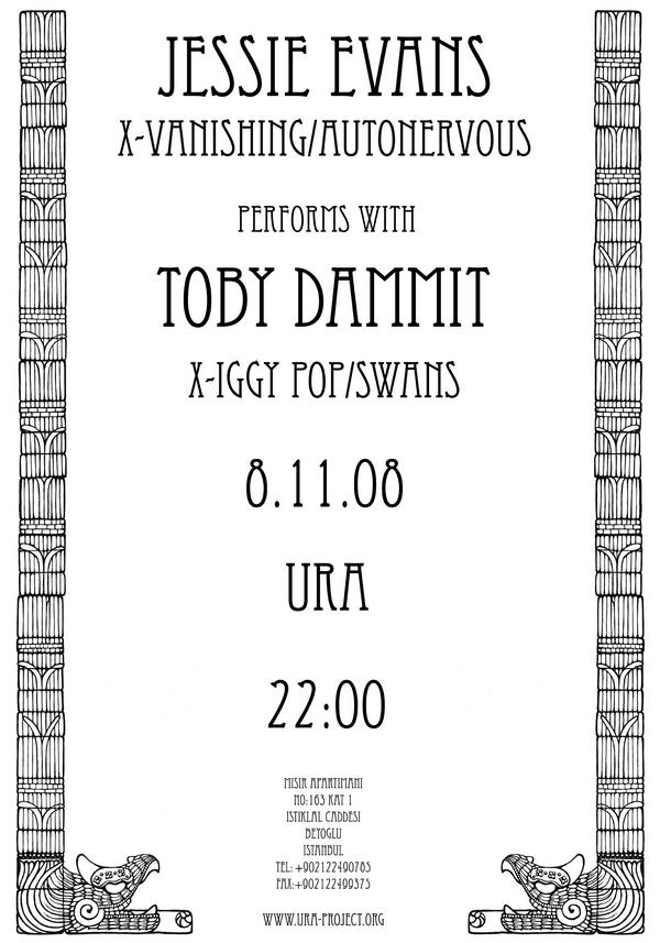 Toby Dammit Tours 2008